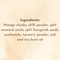 Mango pickle